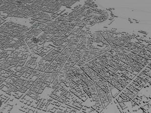 catania city italy 30km 3D Model