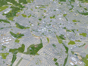 coventry city england 30km Modèle 3D