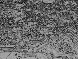 coventry city england 30km Modèle 3D