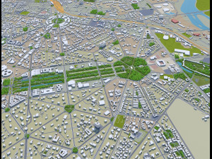 delhi city india 3D 모델