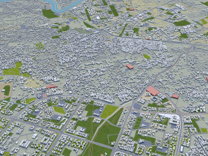 delhi city india 3D 모델