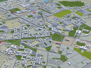 delhi city india 3D Model