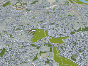 delhi city india 3D 모델