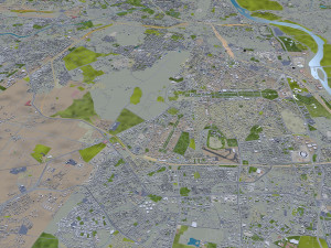 delhi city india 3D 모델