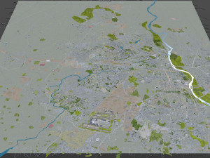 delhi city india 3D 모델