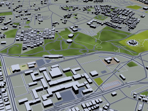 delhi city india 3D 모델