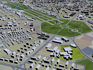 delhi city india 3D 모델