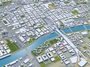 glasgow city scotland 3D Model