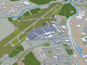 glasgow city scotland 3D Model