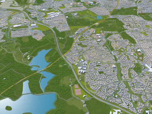 glasgow city scotland 3D Model