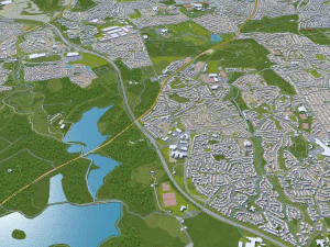 glasgow city scotland 3D Model