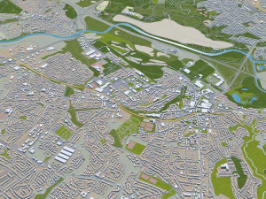 glasgow city scotland 3D Model
