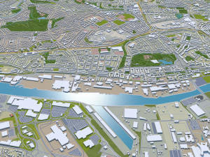 glasgow city scotland 3D Model