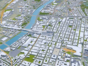 glasgow city scotland 3D Model