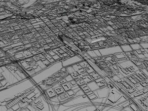 glasgow city scotland 3D Model