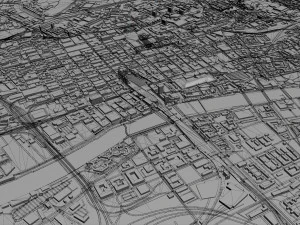glasgow city scotland 3D Model