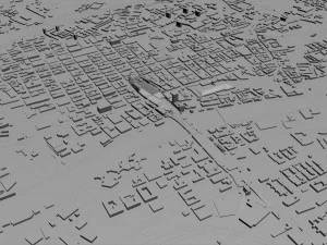 glasgow city scotland 3D Model