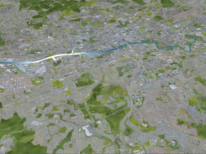 glasgow city scotland 3D Model