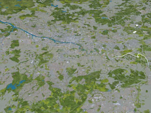 glasgow city scotland 3D Model