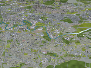 glasgow city scotland 3D Model