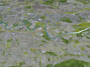glasgow city scotland 3D Model