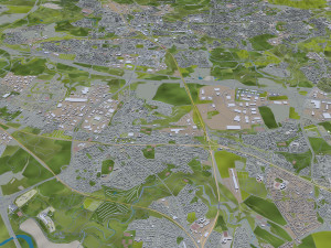 glasgow city scotland 3D Model