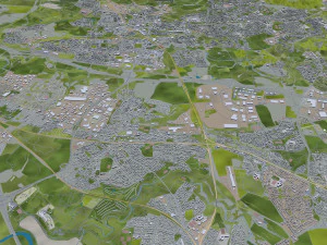 glasgow city scotland 3D Model