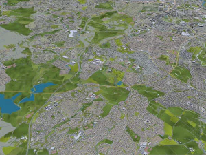 glasgow city scotland 3D Model
