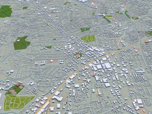 greensboro city north carolina usa 3D Model