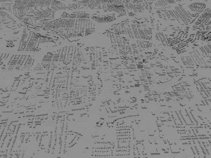 greensboro city north carolina usa 3D Model