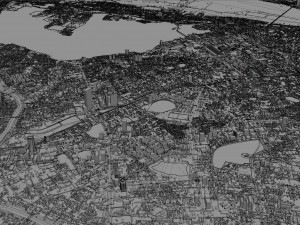 Hanoi city vietnam 30km 3D Model