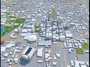 indianapolis indiana usa 3D Модель