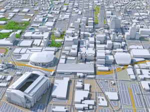 indianapolis indiana usa 3D Модель