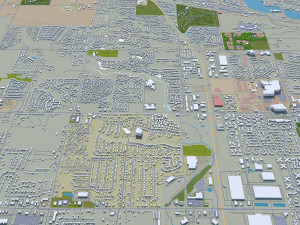 indianapolis indiana usa 3D Модель