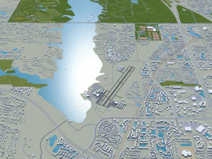 indianapolis indiana usa 3D Model
