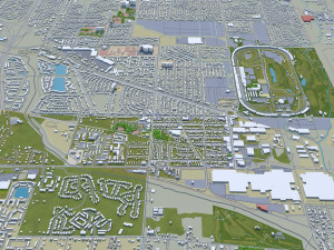 indianapolis indiana usa 3D Модель