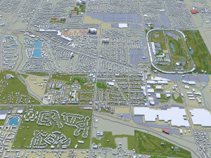 indianapolis indiana usa 3D Model