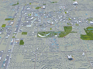 indianapolis indiana usa 3D Модель