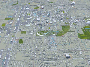 indianapolis indiana usa 3D Model