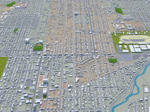 indianapolis indiana usa 3D Модель