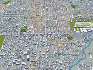 indianapolis indiana usa 3D Model