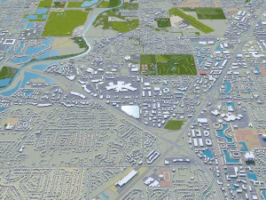 indianapolis indiana usa 3D Model