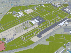indianapolis indiana usa 3D Model