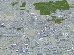indianapolis indiana usa 3D Model