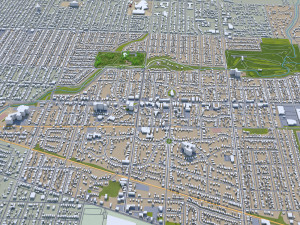 indianapolis indiana usa 3D Модель