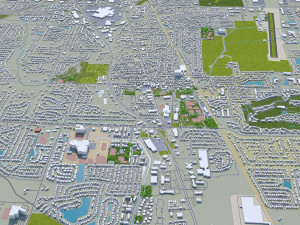 indianapolis indiana usa 3D Модель