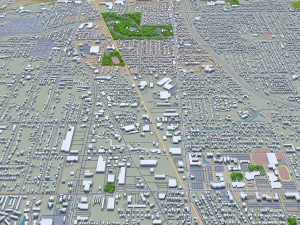 indianapolis indiana usa 3D Model