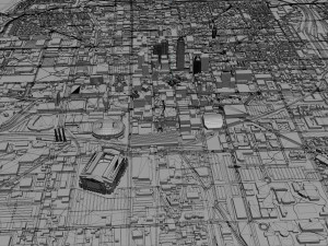 indianapolis indiana usa 3D Модель