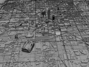 indianapolis indiana usa 3D Model
