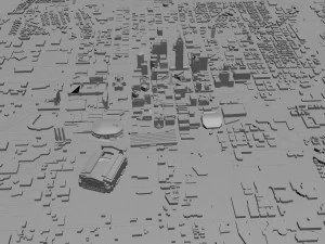 indianapolis indiana usa 3D Model